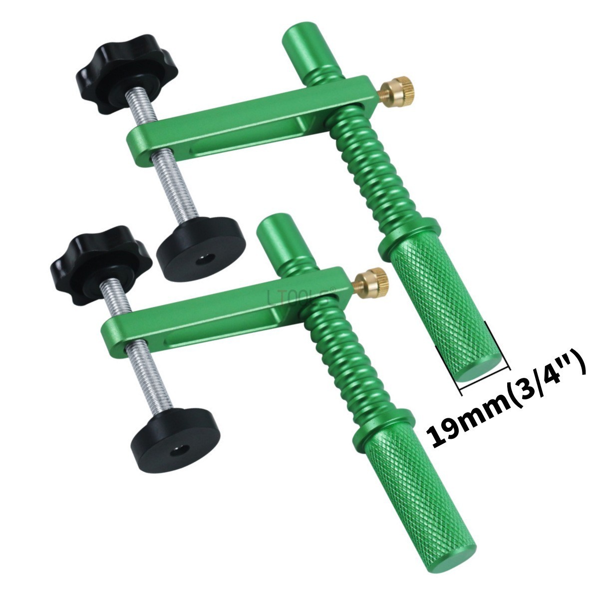 Bench Dog Hole - 2PCS Bench Dog Clamp 19mm Aluminum