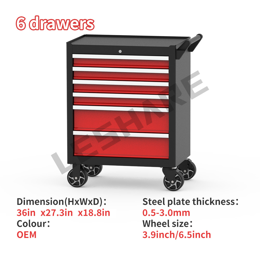 China OEM Wholesale 4 Drawer R - огляд і ціна Tools Trolley For Workshop