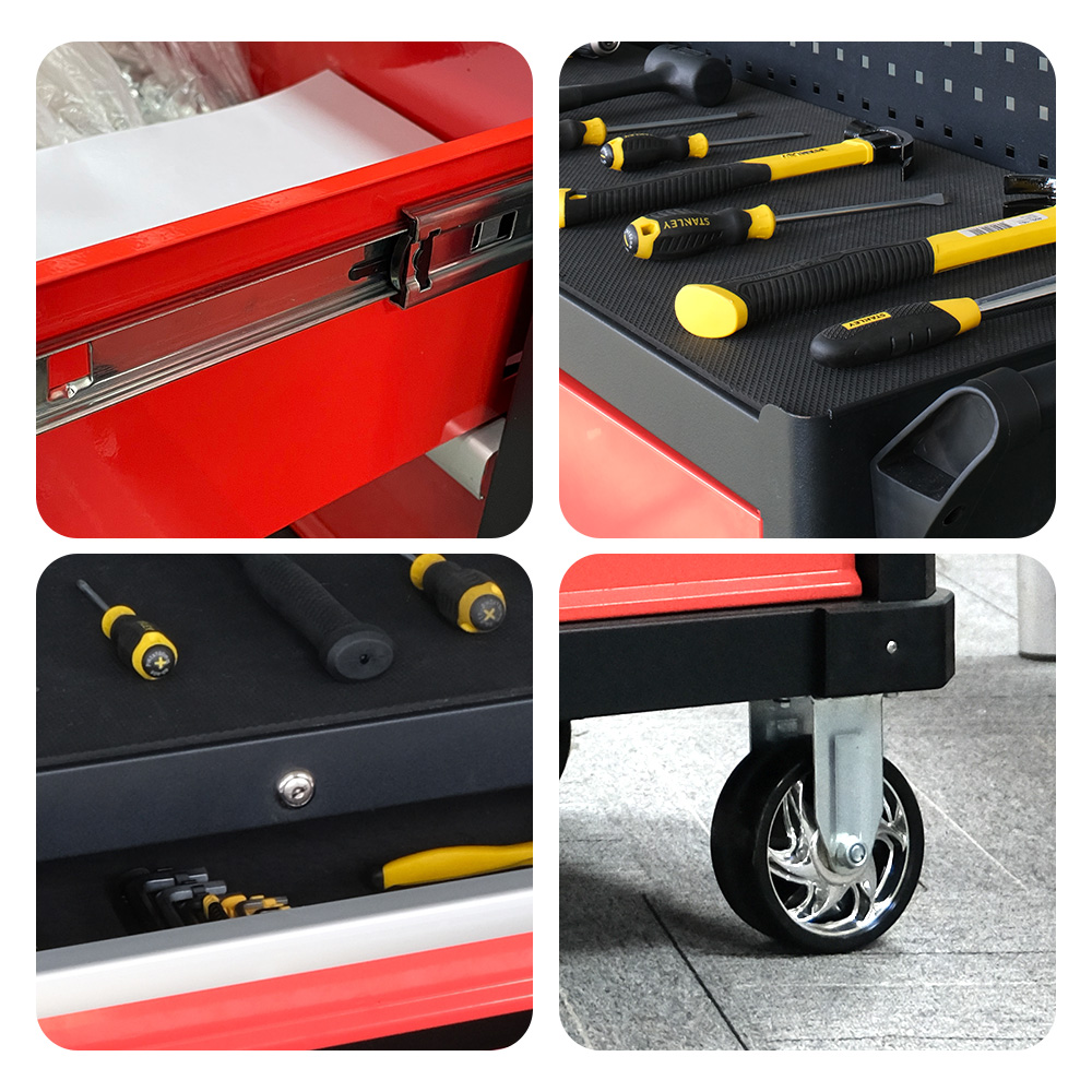 China OEM Wholesale 4 Drawer R - огляд і ціна Tools Trolley For Workshop