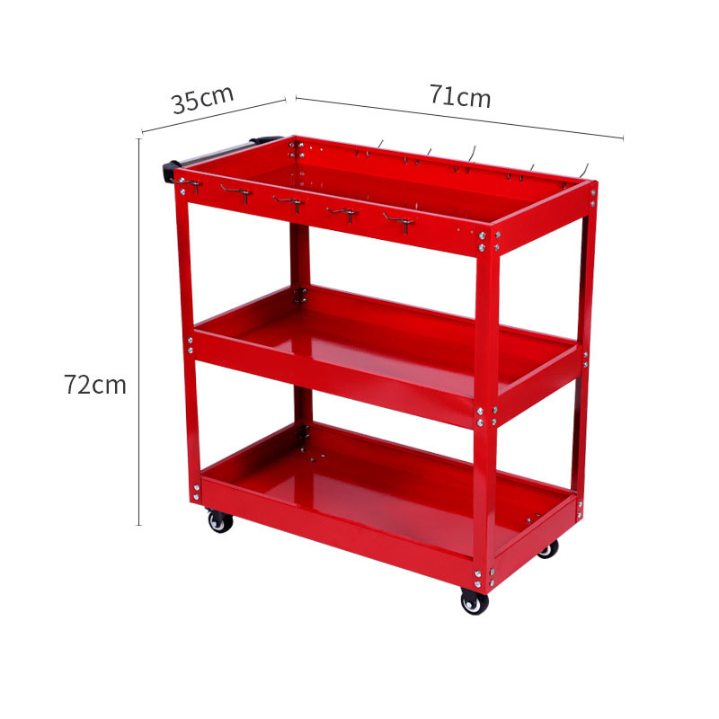 3 Tier Rolling Tool Cart Heavy - огляд і ціна Tools Trolley For Workshop