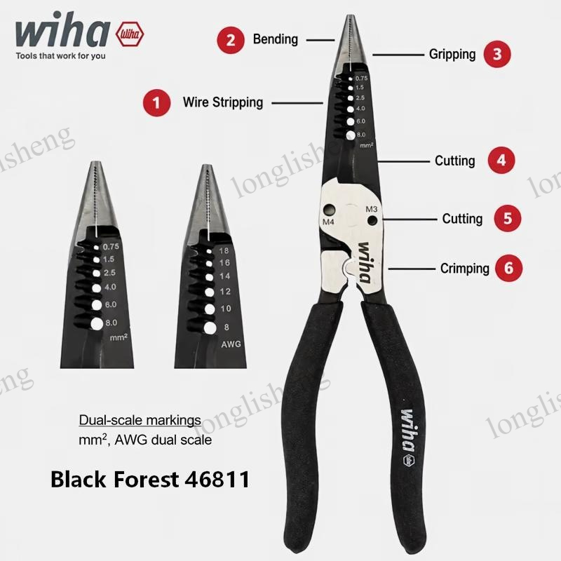 Wiha 46811 BlackForest 200mm 6 - огляд і ціна Tools Vn