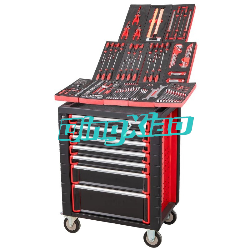 7 Drawers 250pcs Complete Tool - огляд і ціна Tools Trolley For Workshop