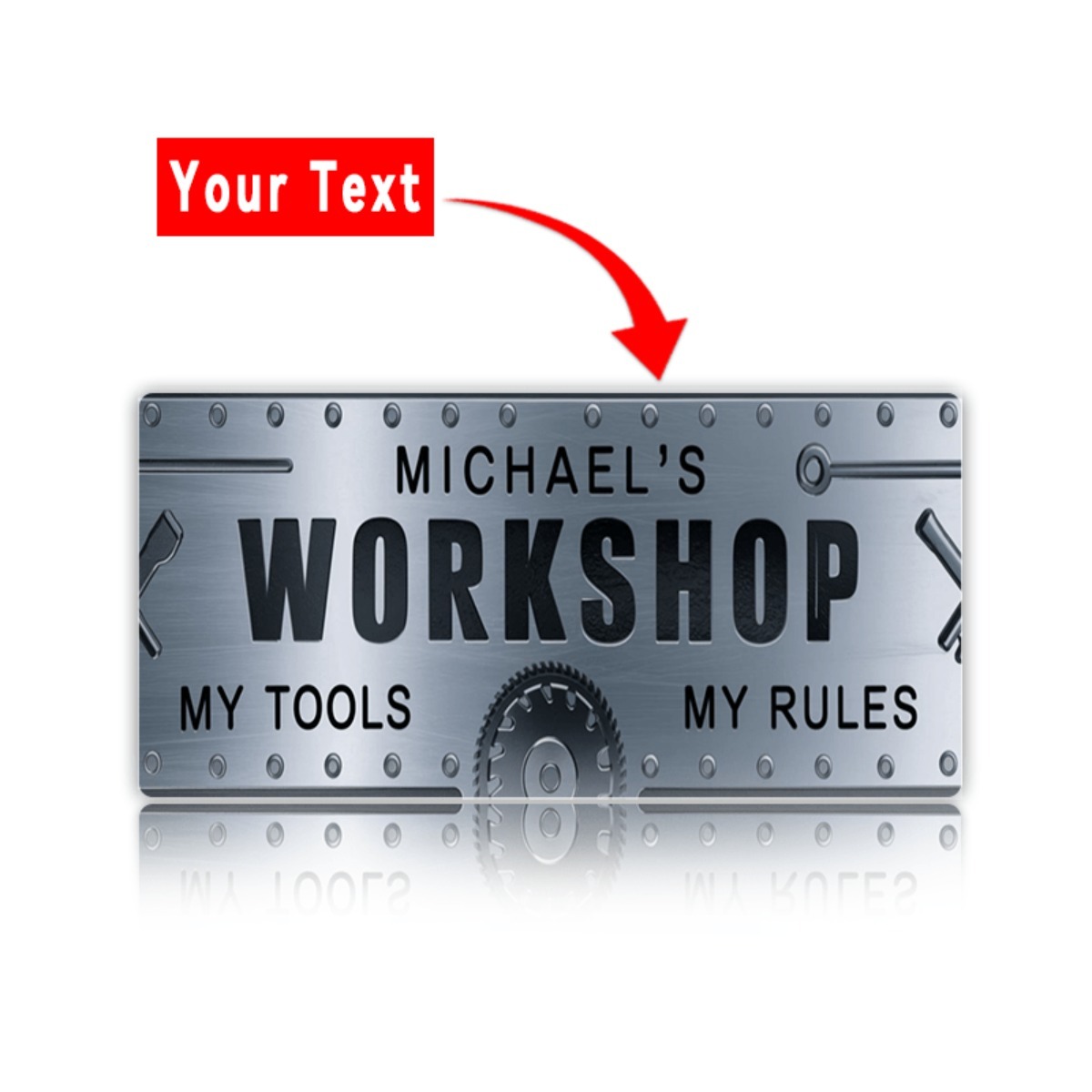 Personalized Name Workshop Alu - огляд і ціна Workshop Tools Name