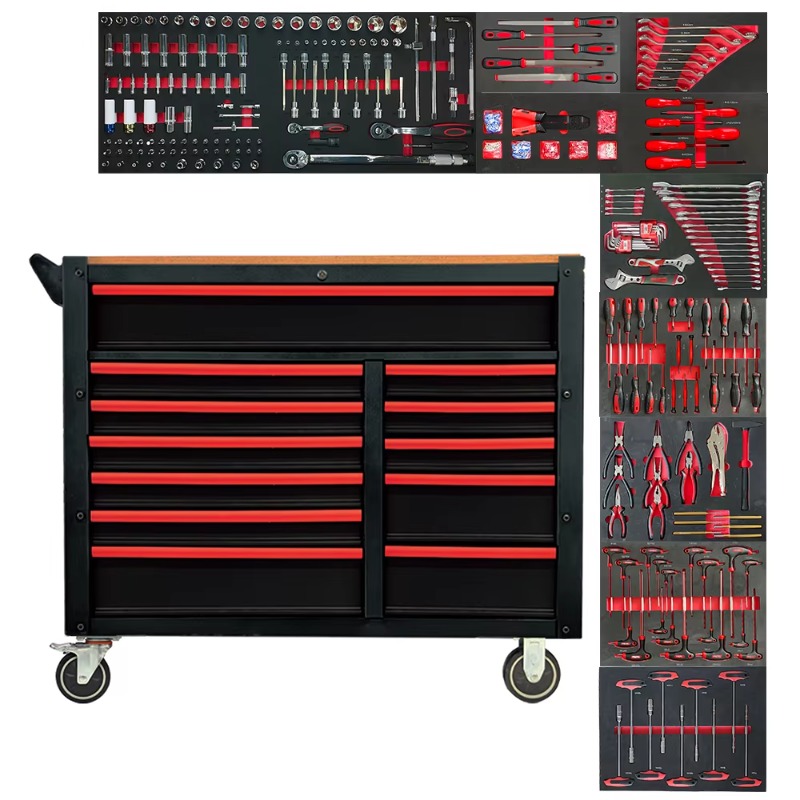 12 Drawers 471pcs Tool Kit Aut - огляд і ціна Tools Trolley For Workshop