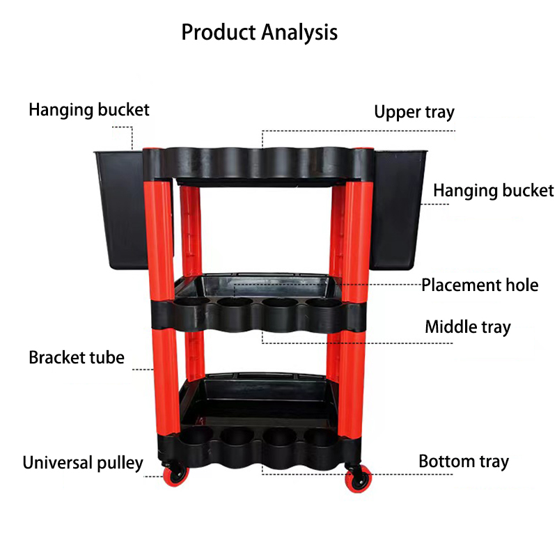Auto Repair WashTool Storage C - огляд і ціна Tools Trolley For Workshop