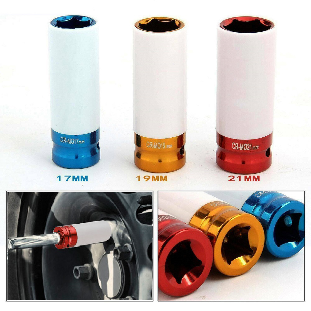1Pc Metal Socket 17mm/19mm/21m - огляд і ціна Car Workshop Tools And Equipment