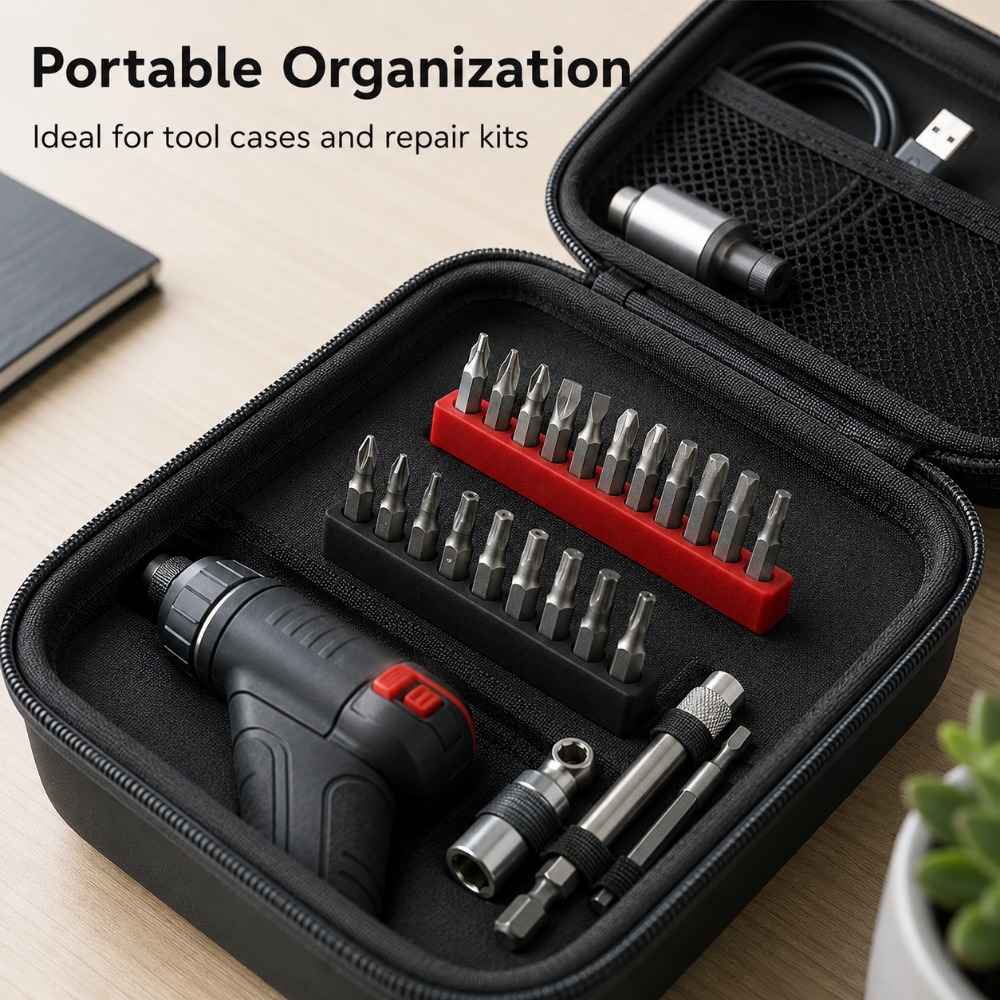 10 Position Bit Organizer Case - огляд і ціна Tools At Workshop
