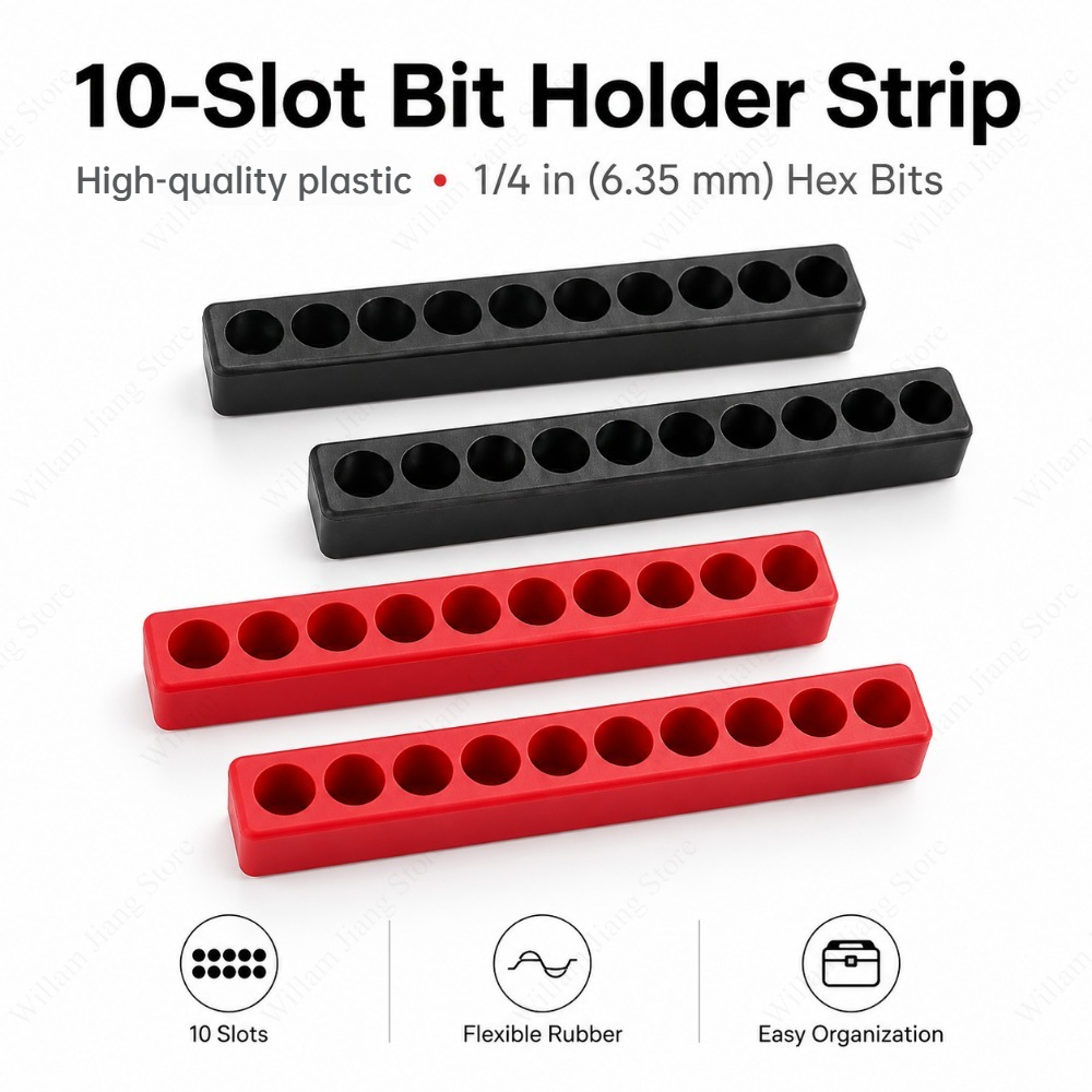 10 Position Bit Organizer Case - огляд і ціна Tools At Workshop