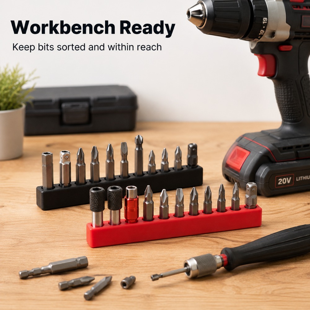 10 Position Bit Organizer Case - огляд і ціна Tools At Workshop