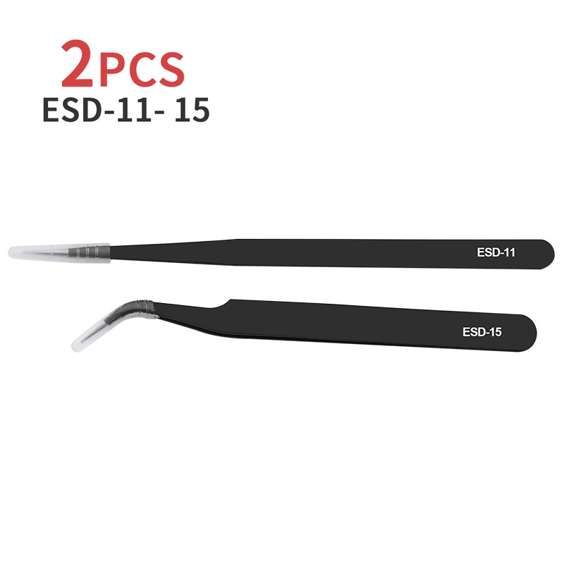 ESD Tweezers Stainless Steel W - огляд і ціна Hand Tools Maintenance Workshop