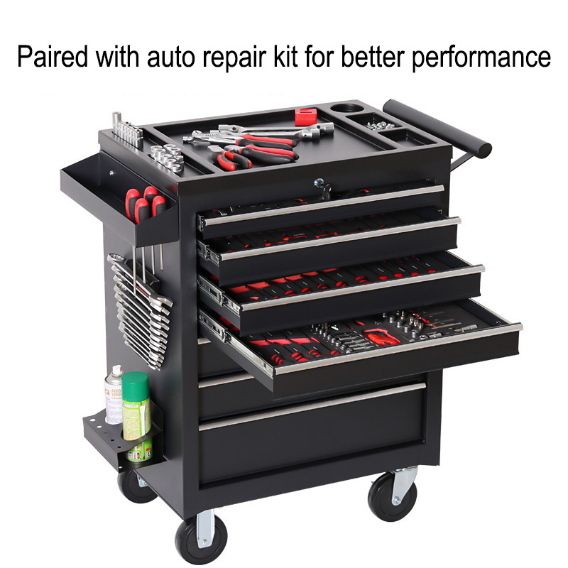 5 Drawer Storage Tool Box Trol - огляд і ціна Tools Trolley For Workshop