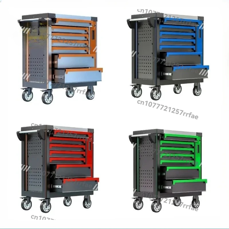 7 Drawers Garage Storage 200-4 - огляд і ціна Tools Trolley For Workshop
