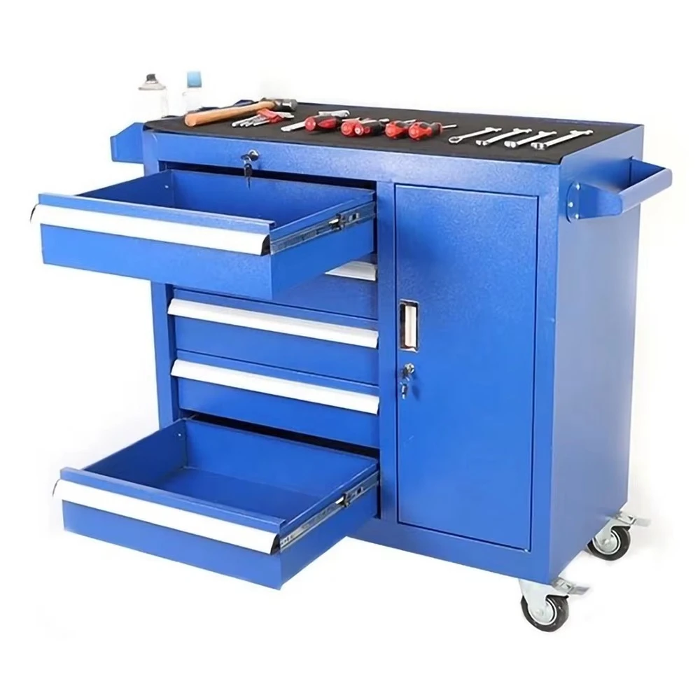 68 Drawers  Rolling Tool Box W - огляд і ціна Tools Trolley For Workshop