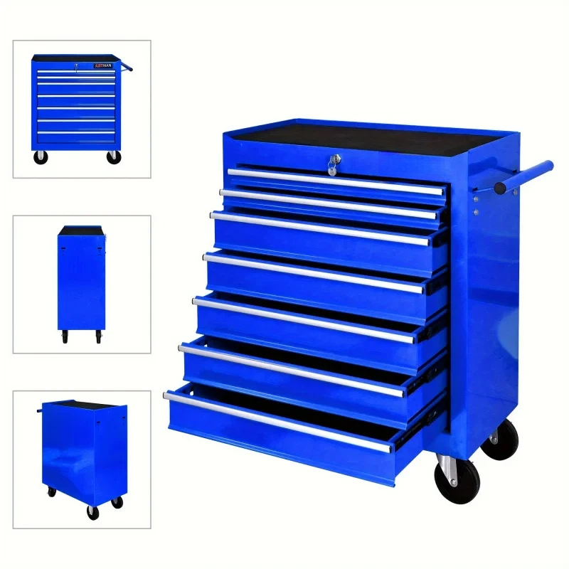 7 Drawers Blue Multifunctional - огляд і ціна Tools At Workshop