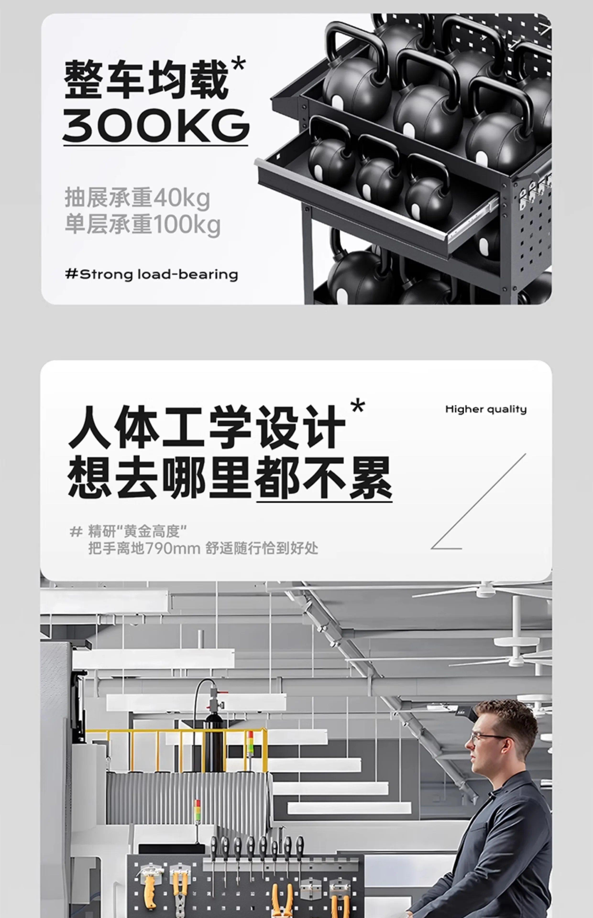 Workshop maintenance tool cart - огляд і ціна Hand Tools Maintenance Workshop