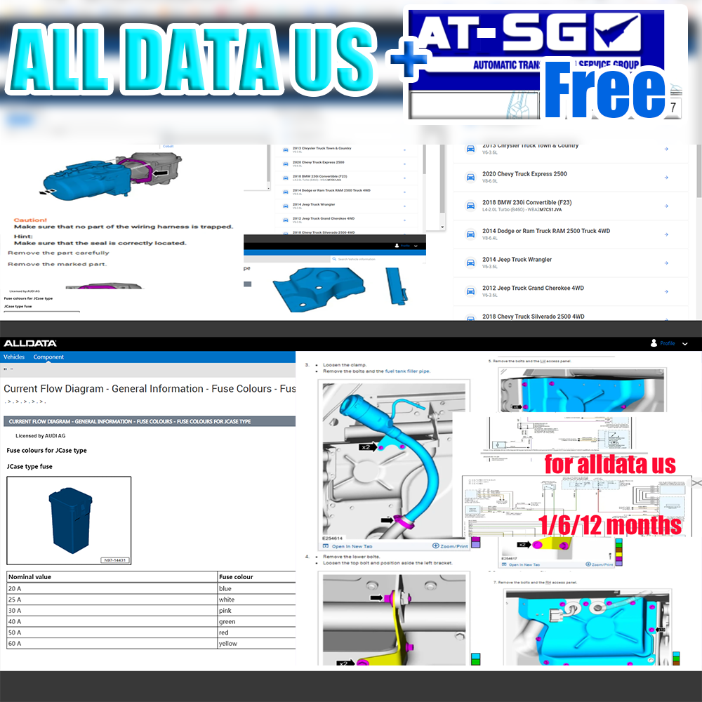 Alldata US Full Version Online - огляд і ціна Tools At Workshop