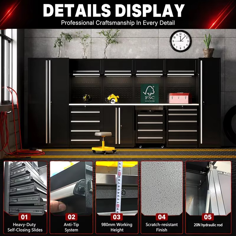 Customizable Workshop Workstat - огляд і ціна Tools Trolley For Workshop