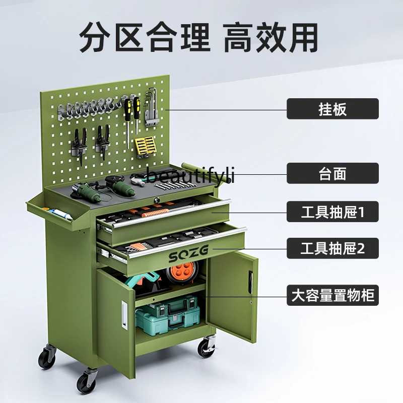 Movable Auto Repair Tool Cabin - огляд і ціна Hand Tools Maintenance Workshop