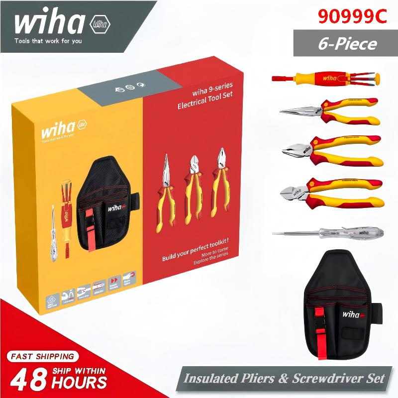 Wiha 90999C 6-Piece 1000V VDE  - огляд і ціна Tools Vn