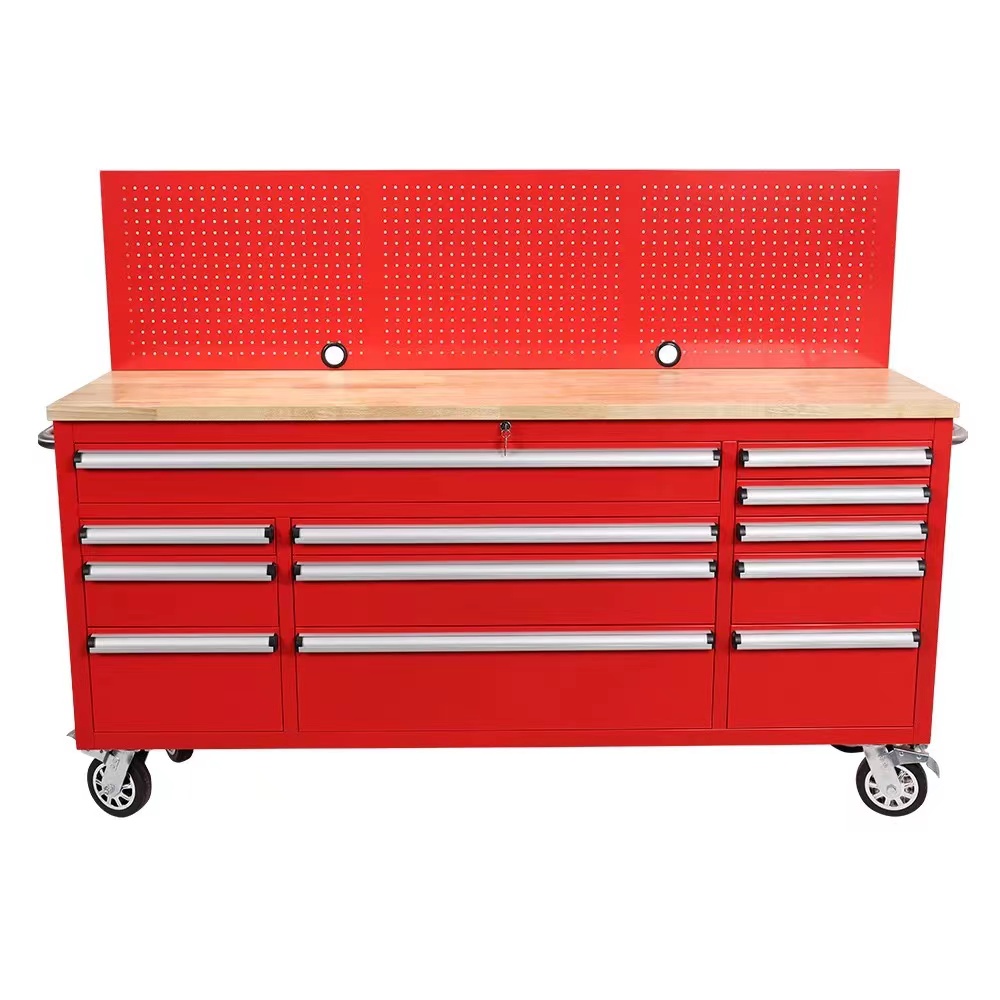 Heavy Duty Metal Tool Cabinet  - огляд і ціна Tools Trolley For Workshop