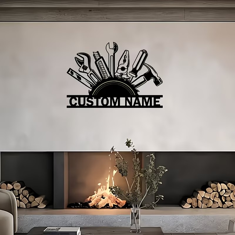 Custom Metal Tool Wall Art - P - огляд і ціна Workshop Tools Name
