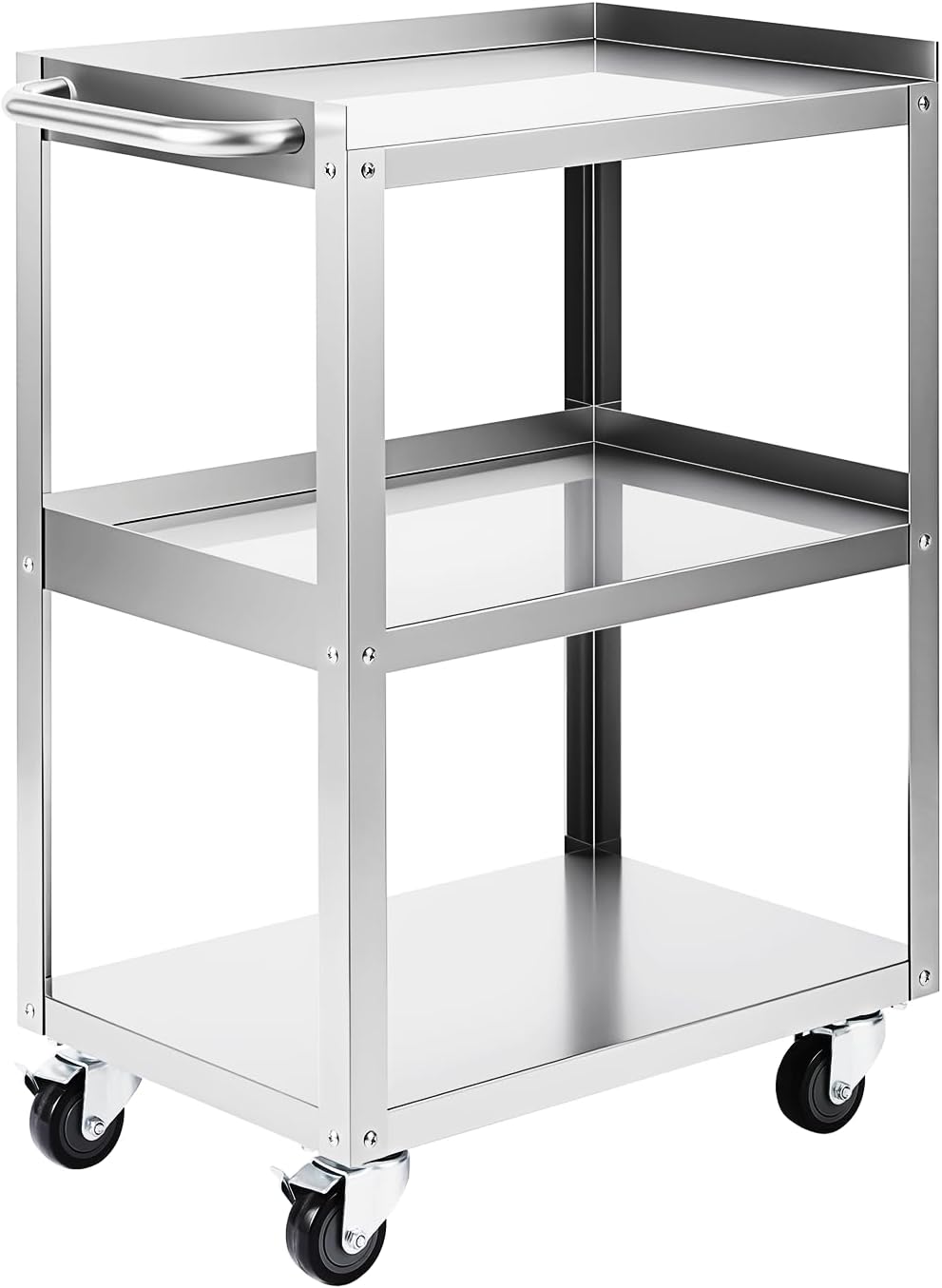3-Tier Stainless Steel Rolling - огляд і ціна Tools Trolley For Workshop